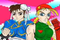 Chun Li & Cammy