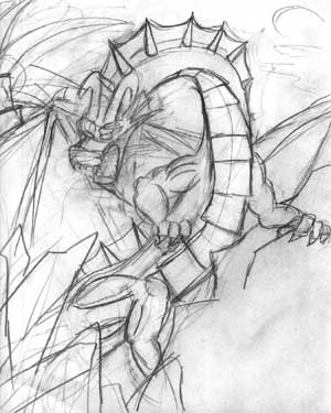 Ice Dragon rough