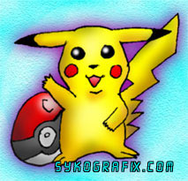 Pikachu is happy